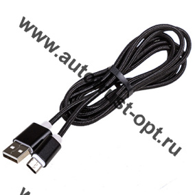Кабель SKYWAY S09603003 USB-Type-C 3,0А 1.5м черный в коробке
