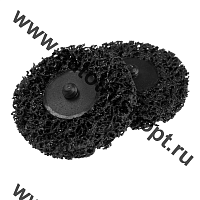 ТУНДРА Круг коралловый по металлу, для шлифовки и полировки, для дрели, М8, 75 мм, ( в уп. 2 шт)