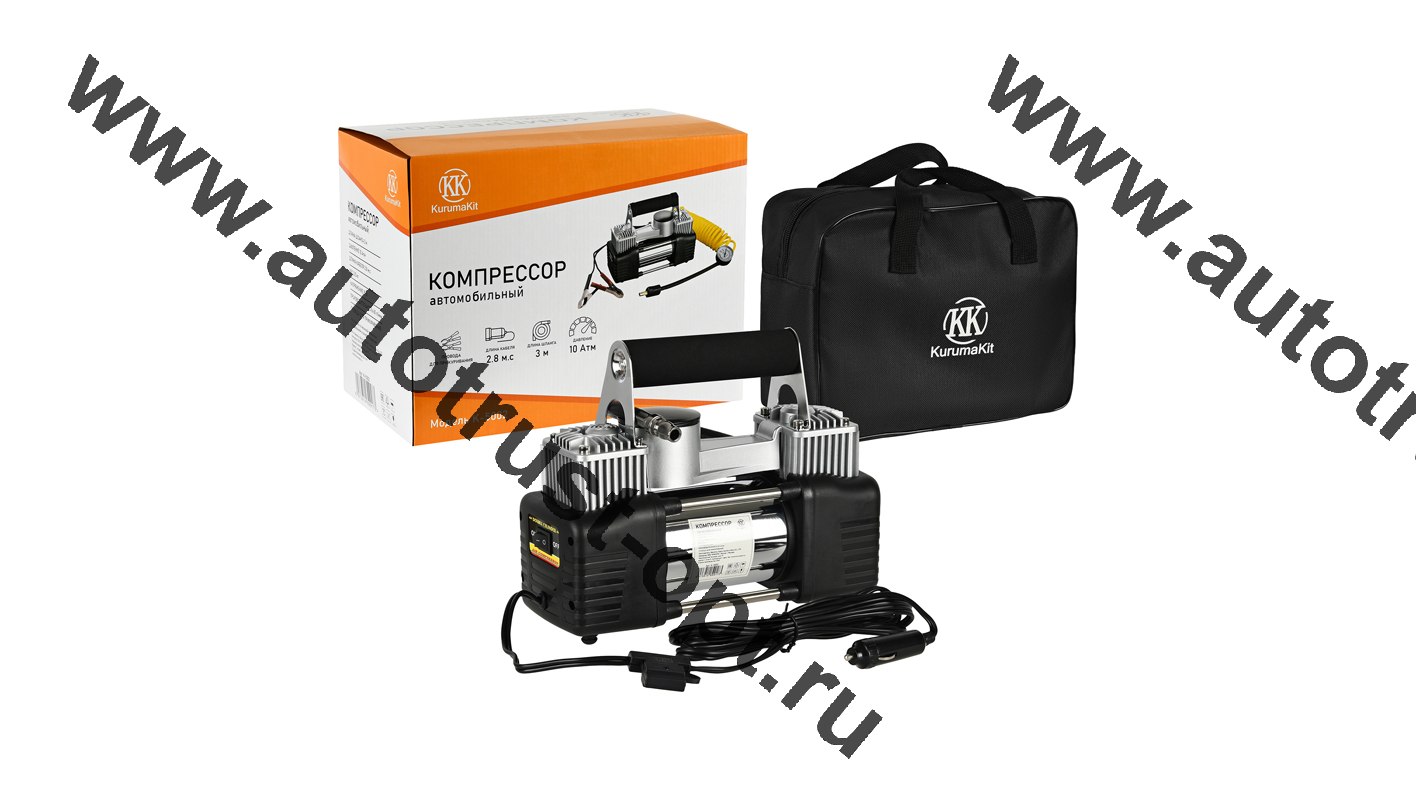 KurumaKit Компрессор автомобильный  k5002  60 л/мин