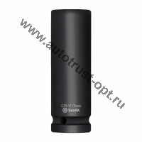 БелАК Ударная шестигранная удлиненная головка 17мм, 1/2", CRV