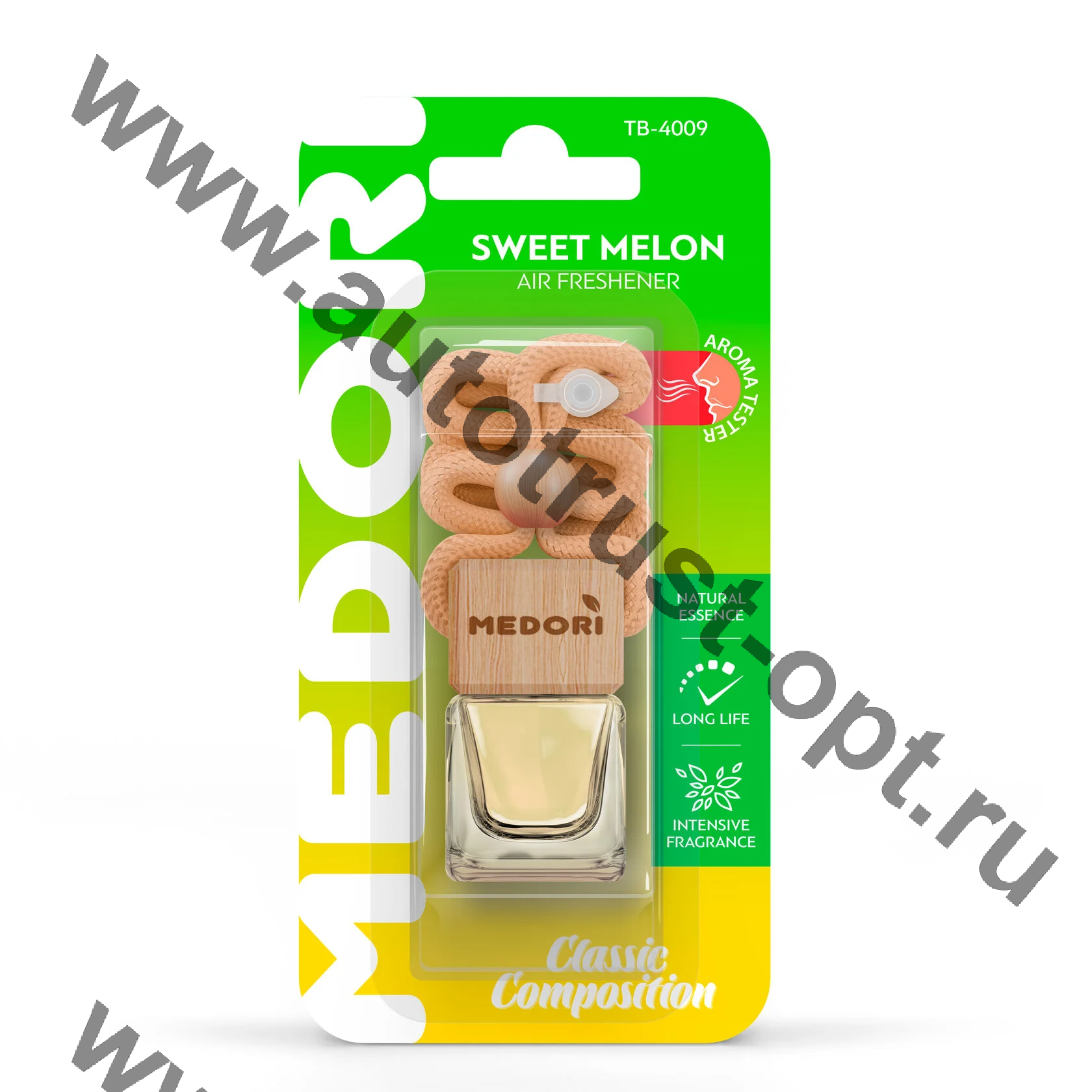 TB-4009 Medori бутылочка квадр. Sweet Melon 12 шт./бл.