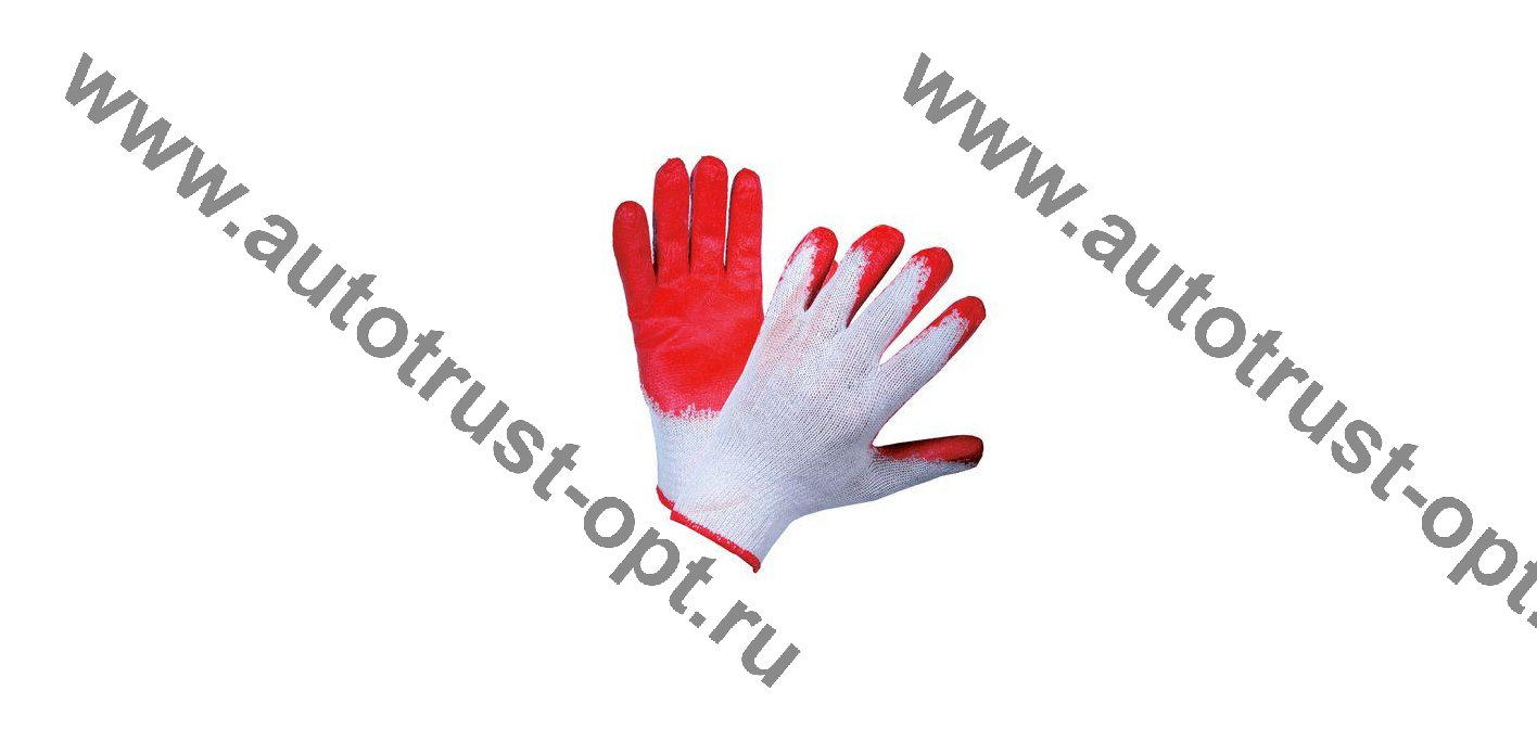 Перчатки прорезин. оранжевые 