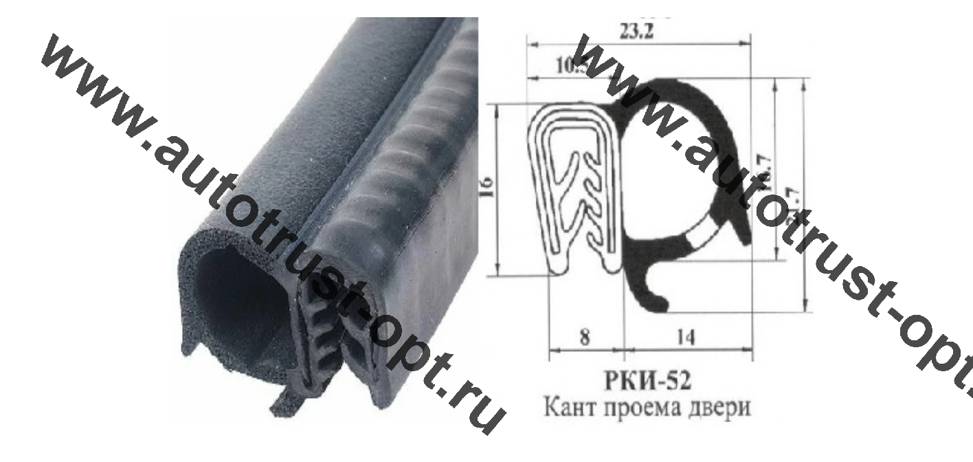 Кант проема двери  РКИ-52