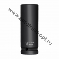 БелАК Ударная шестигранная удлиненная головка 18мм, 1/2", CRV