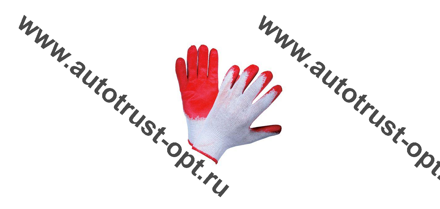 Перчатки прорезин. оранжевые 