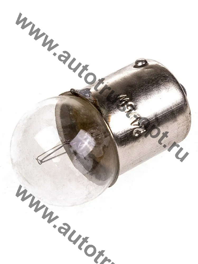 SKYWAY Автолампа R5W (1156) BA15s 24V 1-конт  5W 75Лм  СПУТНИК 2500К Теплый, кор min10	