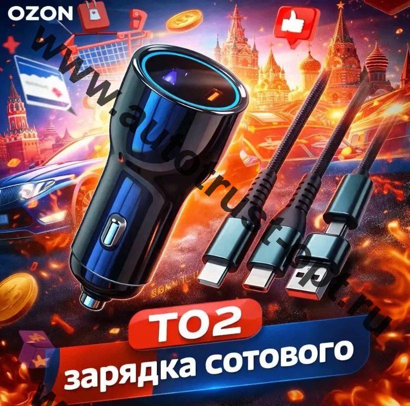 Зарядка телефона T02