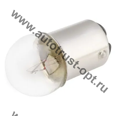 SKYWAY Автолампа R10W (1156) BA15d 24V 1-конт 10W 130Лм  СПУТНИК 2900К Теплый, кор min10	