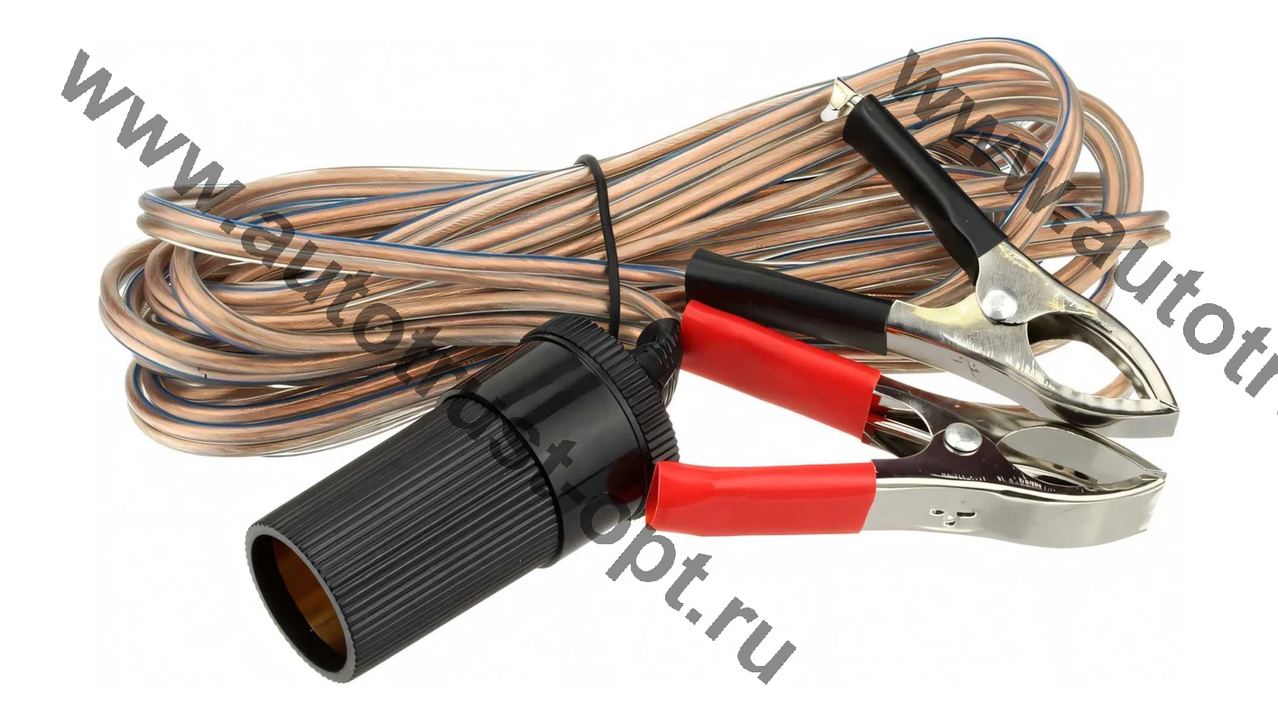 REXANT Удлинитель автоприкуривателя от аккумулятора 1,5 м