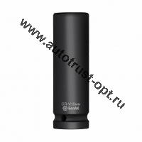 БелАК Ударная шестигранная удлиненная головка 15мм, 1/2", CRV