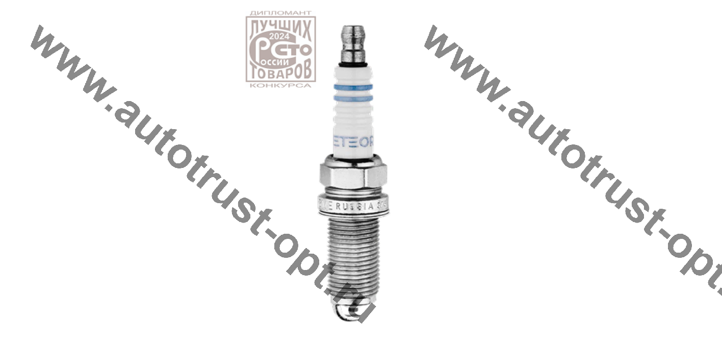 Комплект свечей зажигания ЭЗ YTTRIUM  FR8ME+, картон 4 шт  K16HPR-U11