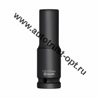 БелАК Ударная шестигранная удлиненная головка 12мм, 1/2", CRV