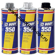 Антикоррозийный состав Body 950 с креплением под UBS краскопульт  (черный) 1л 