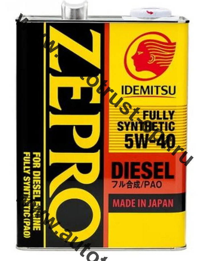 ZEPRO GASOLINE & DIESEL F-S SN/CF  5W40  4 л / Моторное масло для бензин. и диз. двигателей 