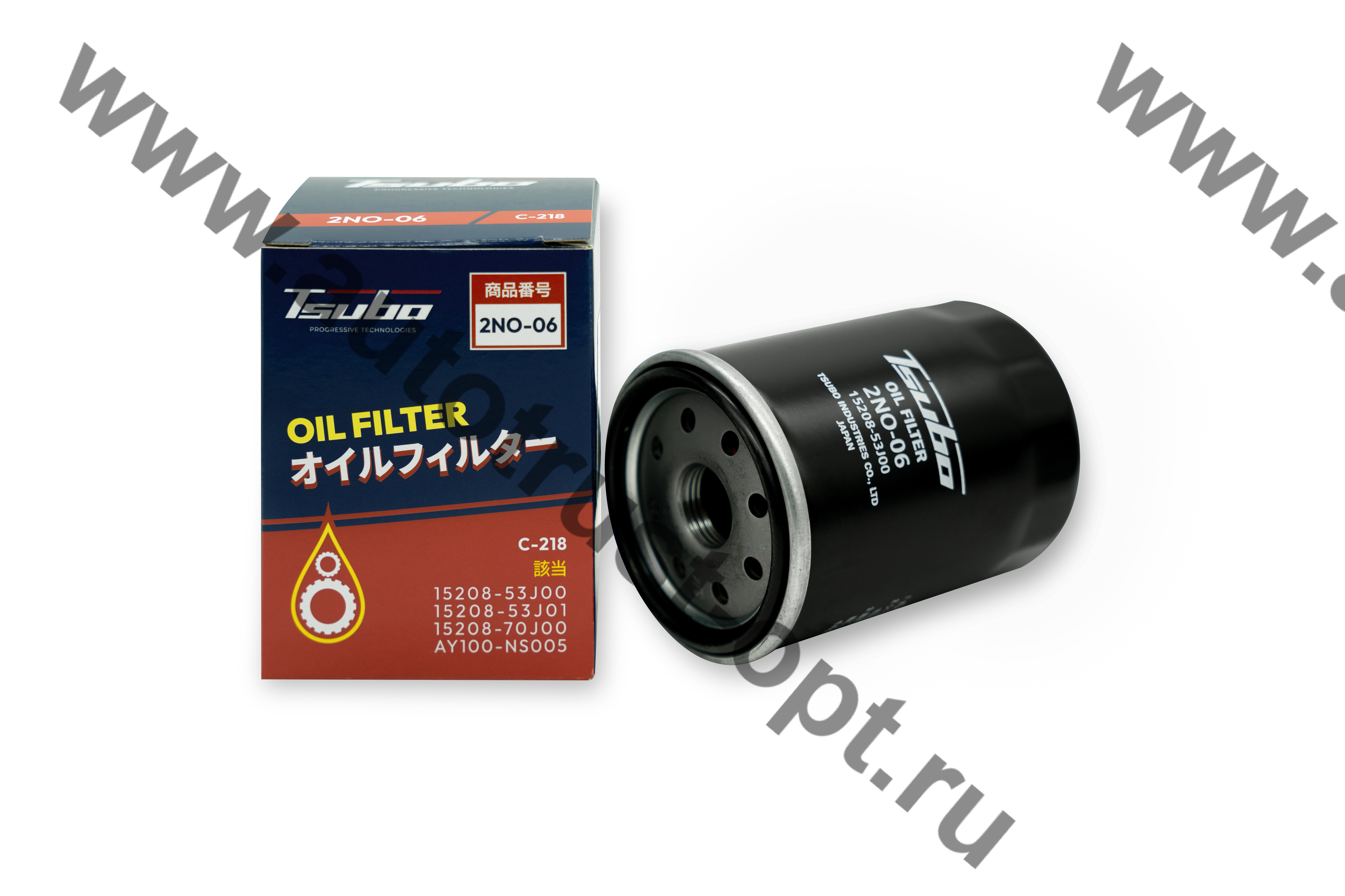 TSUBO фильтр масляный C-218   15208-53J00
