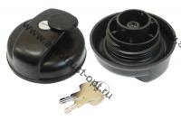 АТ Крышка бензобака D=60 мм с ключом и защитой, пластик