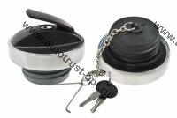 АТ Крышка бензобака D=60 мм с ключом и защитой, пластик