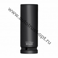 БелАК Ударная шестигранная удлиненная головка 19мм, 1/2", CRV