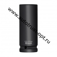 БелАК Ударная шестигранная удлиненная головка (тонкостенная) 22мм, 1/2", CRV