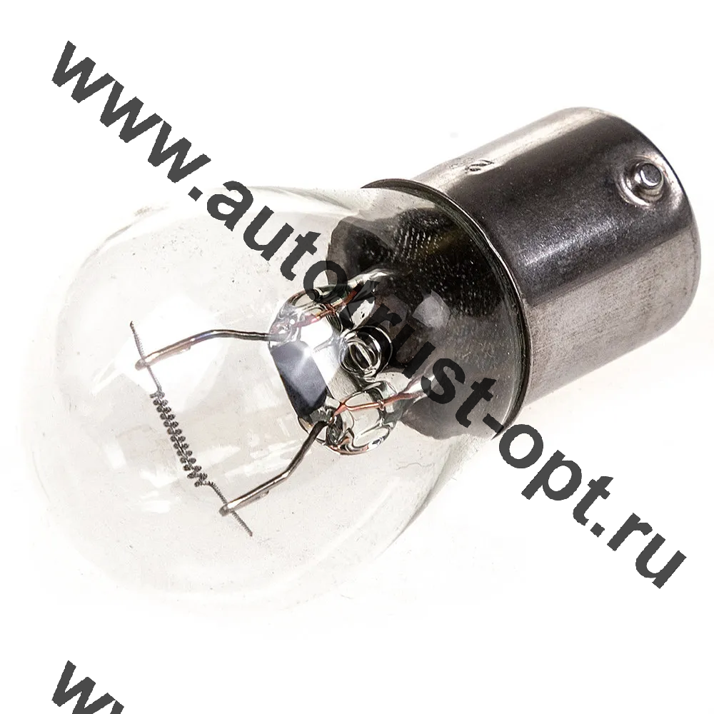 SKYWAY Автолампа P21W (1156) BA15s 24V 1-конт 21W   460Лм  СПУТНИК 2900К Теплый, кор min10	