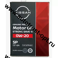 Nissan Strong Save X 0W20 SP/GF-6 (синт) 4л