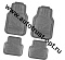 SKYWAY Коврик салона Hot-7 4пр.полиуретан.серый (п.71*50см,з.45,5*37,5см)