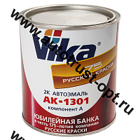 VIKA Белая 040 акриловая эмаль АК-1301  0,85кг