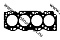 Прокладка ГБЦ ERISTIC EG082 2LT 84-(11115-54030)