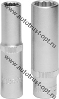 THORVIK Головка торцевая глубокая 12-гранная 1/2" DR, 19 мм (ДТ 622219)