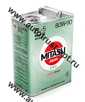 Масло трансмиссионное MITASU  GEAR OIL  GL-5 80W90 4л минеральное  MJ-431/4