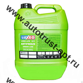 Luxe Антифриз G11 GREEN LINE (зеленый) 30кг