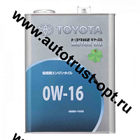 Toyota Motor Oil 0W16 SP/GF-6B (синт)  4л
