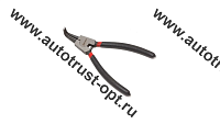 Partner  Съёмник стопорных колец гнутый на разжим (90гр.,L-150мм) (ДТ 421161)