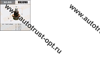 M46 Болт маслосливной с МАГНИТОМ (с шайбой)  (Nissan U13, C33/34) 12x1.25mm Masuma