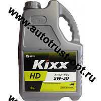 KIXX HD  5W-30  CF-4/DX5 6л  BX /Масло для дизельных двигателей 