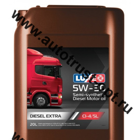 Luxe Diesel  5W30 CI-4/SL (п/синт)  20л