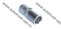 KINGTUL Головка 6-ти гран х  8 мм  1/4"  KT-52508 (аналог ДТ600058)