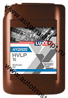 LUXE Масло гидравлическое  HYDROS HVLP 15  20л