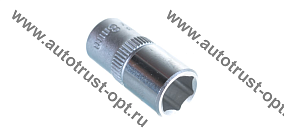 KINGTUL Головка 6-ти гран х  8 мм  1/4"  KT-52508 (аналог ДТ600058)