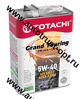 Масло моторное TOTACHI Grand Touring 5W40 API SN/CF (универсальное, синт) 4л