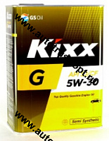 KIXX G  5W-30/GX5 SJ (E) 4л TIN /Масло для бензиновых двигателей 