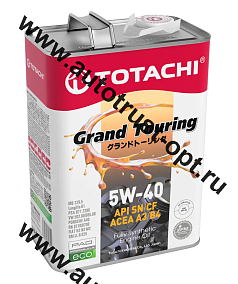 Масло моторное TOTACHI Grand Touring 5W40 API SN/CF (универсальное, синт) 4л