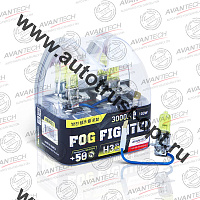 AVANTECH  Лампа высокотемпературная H3 12V55W (100W) 3000K  комплект 2 шт (AB3003)