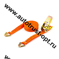 ТОП АВТО Ремень крепления груза, ширина ленты 25мм, 800/1600кг, 10м (Блистер)