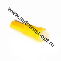 KS Лампа светодиодная T5 12V W2,0-4,6d оранжевая, COB диод, б/ц  малая