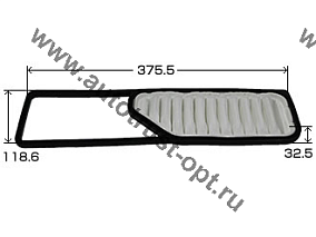 BRONCO Фильтр воздушный BRA-05169 (A-752)