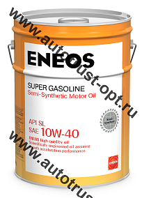 ENEOS Gasoline Super 10W40 SL (п/синт)  20л