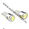 Блистер св/диод 12V T10-2.5W--W 