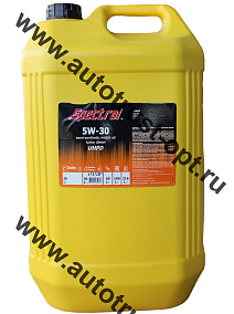 Масло моторное Spectrol UHPD 5W30 API CI-4/SL (дизель, п/синт) 30л