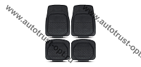 Коврики автомобильные CROSS универсальные,"ванночки" с бортами,полимерн.резина,черный TPR1000 4пред